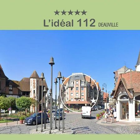 L'Ideal 112 - 85M2, 2 Chambres, Parking & Cabine De Plage Deauville Esterno foto