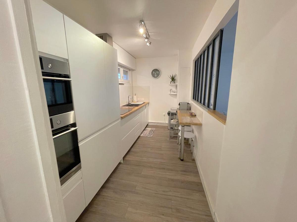 L'Ideal 112 - 85M2, 2 Chambres, Parking & Cabine De Plage Deauville Esterno foto